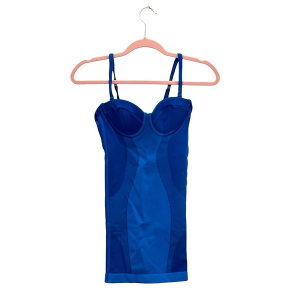 adidas x IVY PARK Women's Blue Sleeveless Bodycon Mini Dress Size XS - Picture 4 of 13